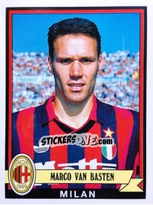 Sticker Marco Van Basten - Calciatori 1992-1993 n. 220 - Panini