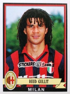 Sticker Ruud Gullit - Calciatori 1992-1993 - Panini