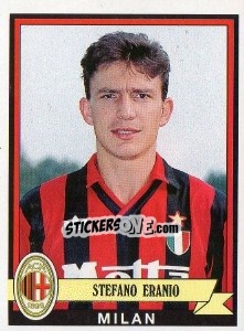 Sticker Stefano Eranio - Calciatori 1992-1993 n. 225 - Panini