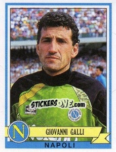 Sticker Giovanni Galli - Calciatori 1992-1993 - Panini