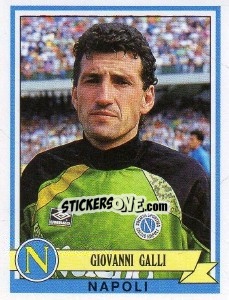 Sticker Giovanni Galli - Calciatori 1992-1993 n. 228 - Panini