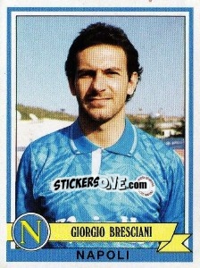 Sticker Giorgio Bresciani - Calciatori 1992-1993 - Panini