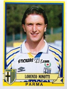 Figurina Lorenzo Minotti - Calciatori 1992-1993 - Panini