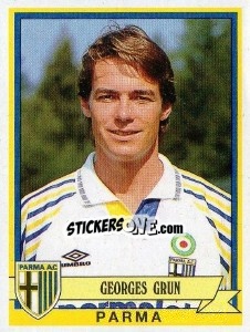 Sticker Georges Grun - Calciatori 1992-1993 n. 251 - Panini