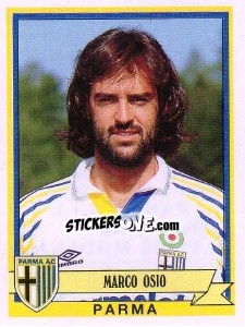 Sticker Marco Osio - Calciatori 1992-1993 - Panini