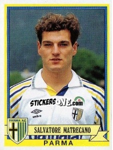 Sticker Salvatore Matrecano - Calciatori 1992-1993 n. 258 - Panini