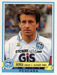 Sticker Dunga Carlos C. Bledorn Verri - Calciatori 1992-1993 - Panini