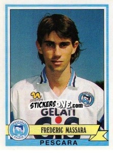 Figurina Frederic Massara - Calciatori 1992-1993 - Panini