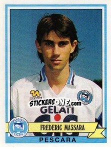 Sticker Frederic Massara - Calciatori 1992-1993 n. 273 - Panini