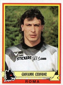 Figurina Giovanni Cervone - Calciatori 1992-1993 - Panini