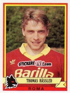 Sticker Thomas Hässler - Calciatori 1992-1993 - Panini