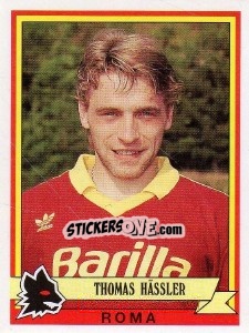 Sticker Thomas Hässler - Calciatori 1992-1993 n. 287 - Panini