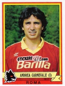 Sticker Andrea Carnevale - Calciatori 1992-1993 - Panini