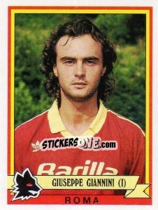 Figurina Giuseppe Giannini - Calciatori 1992-1993 - Panini