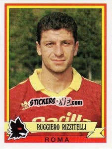 Cromo Ruggiero Rizzitelli - Calciatori 1992-1993 - Panini