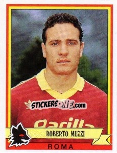 Sticker Roberto Muzzi - Calciatori 1992-1993 - Panini