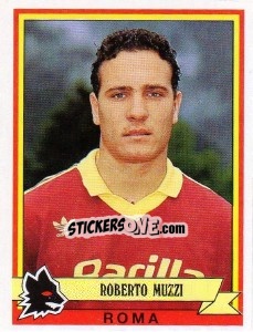 Sticker Roberto Muzzi - Calciatori 1992-1993 n. 294 - Panini