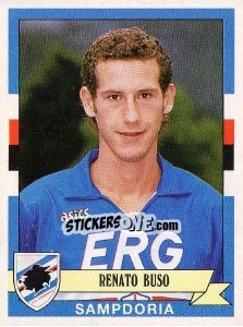 Sticker Renato Buso - Calciatori 1992-1993 - Panini