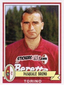 Sticker Pasquale Bruno - Calciatori 1992-1993 - Panini
