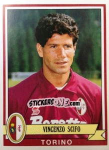 Sticker Vincenzo Scifo - Calciatori 1992-1993 n. 323 - Panini