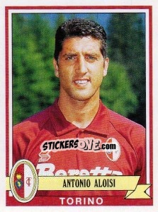 Sticker Antonio Aloisi - Calciatori 1992-1993 - Panini