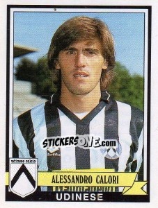 Sticker Alessandro Calori - Calciatori 1992-1993 n. 335 - Panini