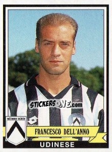 Sticker Francesco Dell'Anno - Calciatori 1992-1993 n. 340 - Panini