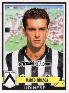 Sticker Marco Branca - Calciatori 1992-1993 n. 341 - Panini