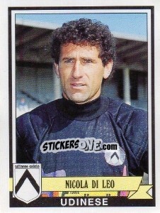 Sticker Nicola Di Leo - Calciatori 1992-1993 n. 342 - Panini