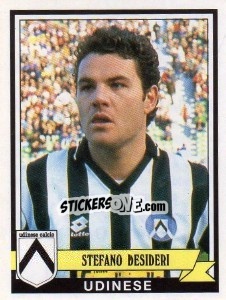 Figurina Stefano Desideri - Calciatori 1992-1993 - Panini