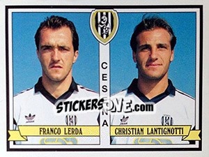 Cromo Franco Lerda / Christian Lantignotti