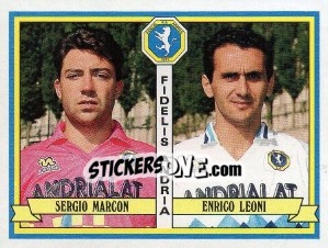 Sticker Sergio Marcon / Enrico Leoni