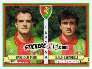 Sticker Francesco Fiori / Carlo Caramelli