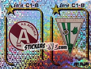 Sticker Scudetto Acireale / Avellino