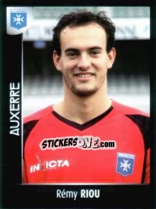 Figurina Rémy Riou - Foot 2007-2008 n. 6 - Panini