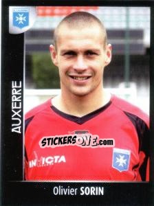 Cromo Olivier Sorin - Foot 2007-2008 n. 7 - Panini