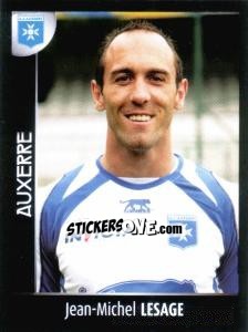 Sticker Jean-Michel Lesage - Foot 2007-2008 - Panini