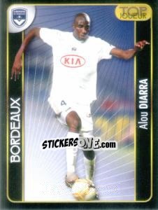 Sticker Top joueur(Alou Diarra) - Foot 2007-2008 - Panini