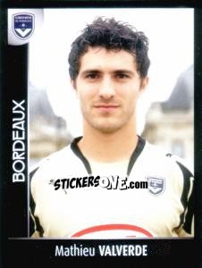 Sticker Mathieu Valverde - Foot 2007-2008 - Panini