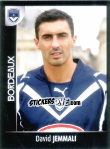 Sticker David Jemmali - Foot 2007-2008 n. 37 - Panini