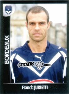 Sticker Franck Jurietti - Foot 2007-2008 n. 38 - Panini