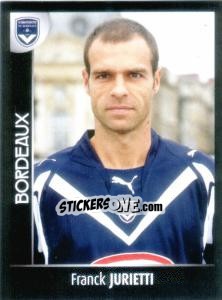 Sticker Franck Jurietti - Foot 2007-2008 - Panini