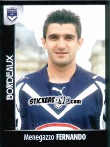 Sticker Menegazzo Fernando - Foot 2007-2008 - Panini