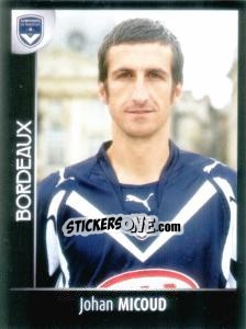 Sticker Johan Micoud - Foot 2007-2008 - Panini