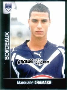 Figurina Marouane Chamakh - Foot 2007-2008 - Panini