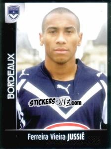 Sticker Ferreira Vieira Jussiê - Foot 2007-2008 n. 50 - Panini