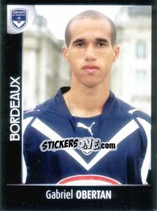 Cromo Gabriel Obertan - Foot 2007-2008 - Panini