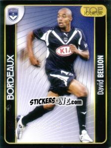 Sticker Top joueur(David Bellion) - Foot 2007-2008 n. 52 - Panini