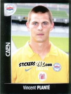 Cromo Vincent Planté - Foot 2007-2008 - Panini