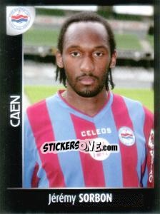 Sticker Jérémy Sorbon - Foot 2007-2008 n. 63 - Panini